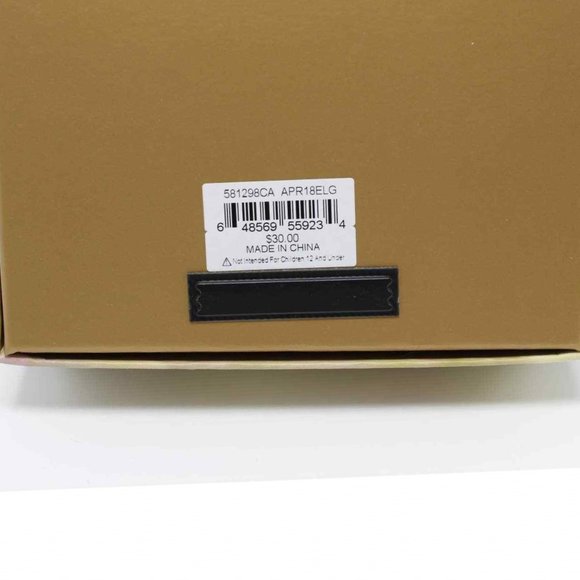 Erica Lyons Set Necklace & Earrings Glass Blue Green Aqua Gold 20" Gift Box NWT - Picture 5 of 6